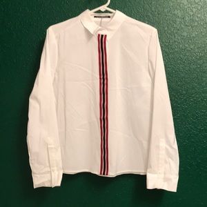 Luisa Cerano Classic White Button Down